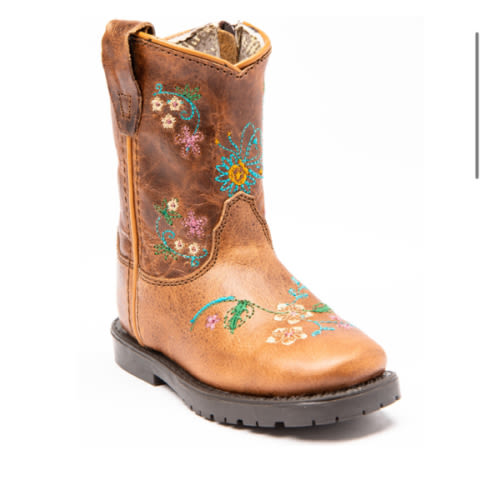 Shyanne Toddler Girls' Floral Western Boots - Square Toe | Boot Barn