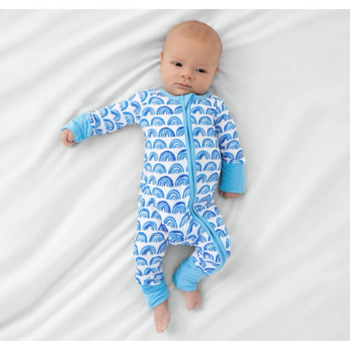 Blue Rainbows Zippy - Little Sleepies