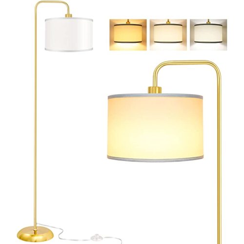 LED Floor Lamp, Gold