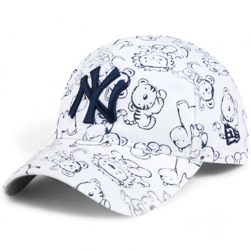 New Era Kids New York Yankees Toddler Animal 9FORTY Flex Hat (White)
