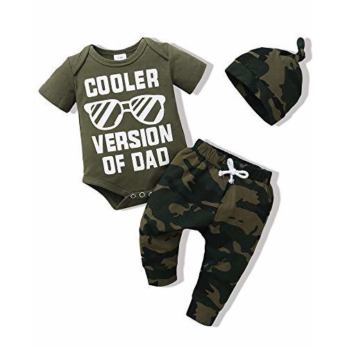 NZRVAWS Newborn Baby Boy Clothes Outfits Letter Prined Romper Pants Set Baby Boy Clothing 0 3 6 9 12 18 Months