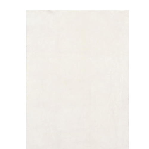 Washable Solid Shag Rug | Off White