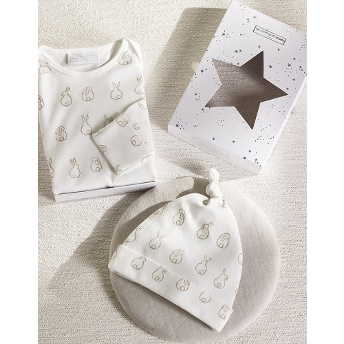 Organic Cotton New Arrival Spring Bunny Gift Set (0–6mths) | View All Baby | The White Company US
