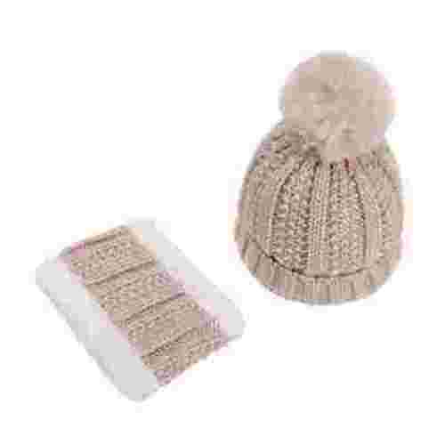 Kiplyki Newborn Baby Beanie for Boys Girls Cap Knitted Winter Warm Hats+Scarf