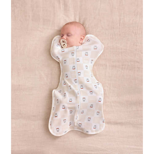 Swaddle Up™ 1.0 TOG Cotton Birch Miffy Checker size small