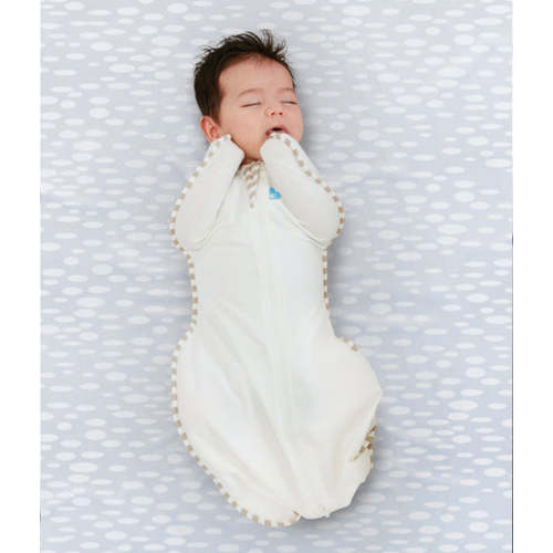 Swaddle Up™ 1.0 TOG (20-24°C) Cream Organic Cotton