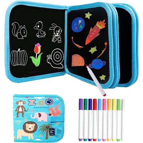 Svance Kids Erasable Doodle Book Set