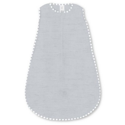 SwaddleDesigns Sleeping Sack Wearable Blanket - Heather Gray - L