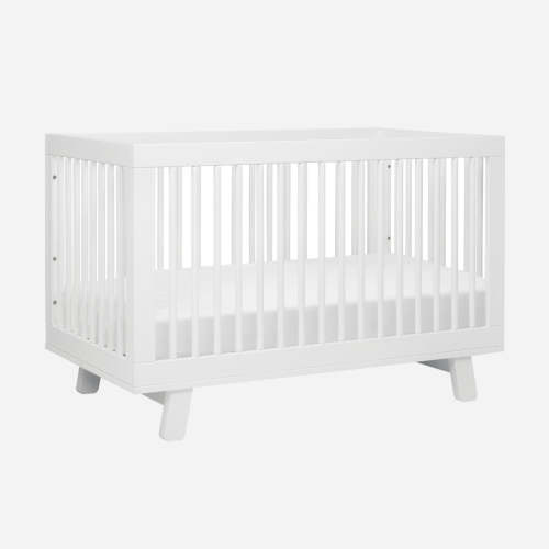 Hudson Convertible Crib - White