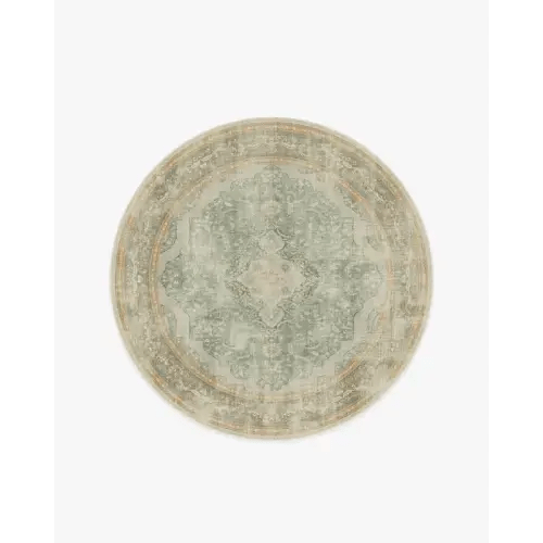 Adeline Natural Sage Rug | Ruggable US
