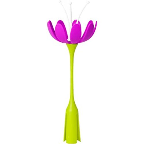 Boon Stem Drying Rack Accessory, Magenta & White