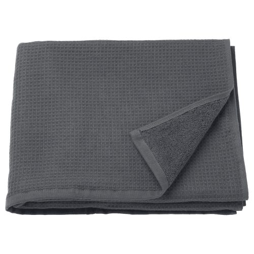 SALVIKEN Bath towel - anthracite 28x55 "