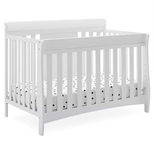 Delta Children Richmond 6-in-1 Convertible Baby Crib, Bianca White
