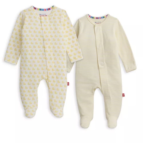 Unisex Cotton Footie Two-Pack Bundle - Baby
