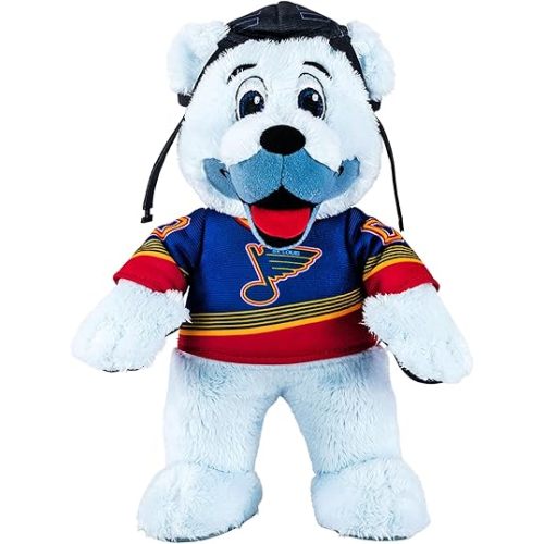 Bleacher Creatures St. Louis Blues Louie 10" Plush Figure(Retro) - an NHL Mascot for Play or Display