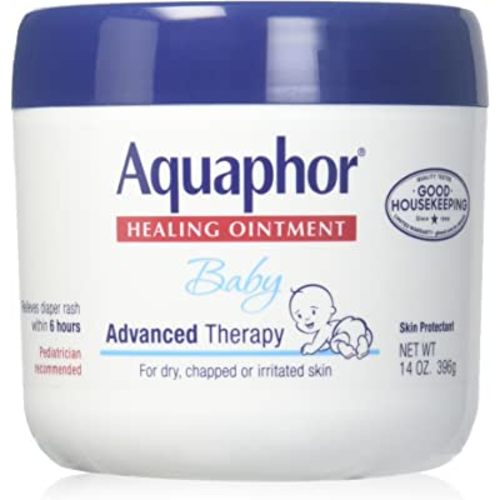 Aquaphor Baby Healing Ointment Advanced Therapy Skin Protectant, 14 Ounce, Pack of 3