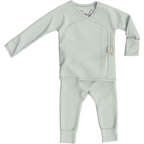 Bonsie Skin to Skin Babywear Footless Bodysuit - Green Baby Footless One Piece - Avocado