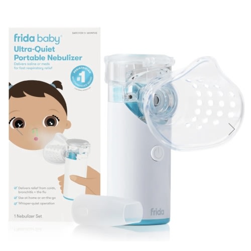 Ultra-Quiet Portable Nebulizer – Frida | The fuss stops here.