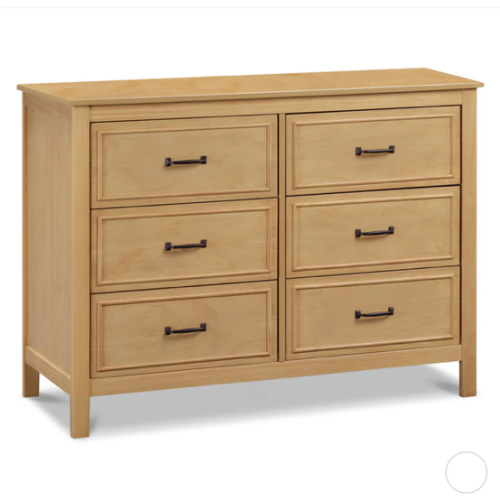 Charlie 6-Drawer Double Dresser - Honey