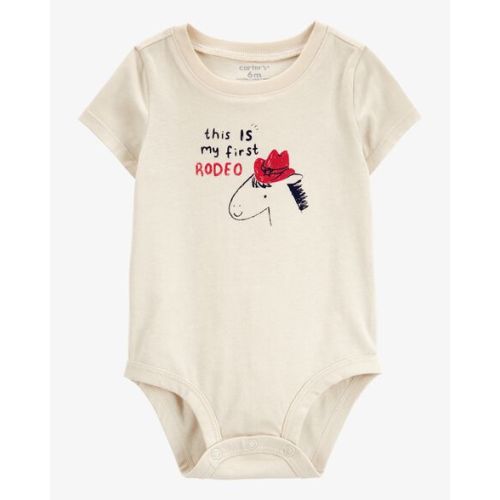 Baby My First Rodeo Short-Sleeve Bodysuit - Carter's | Carter's