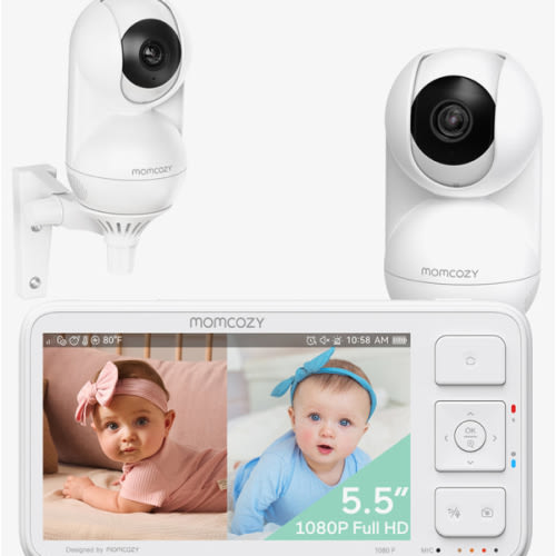 Non-Wifi 1080P Video Baby Monitor: Peace of Mind & Safety
