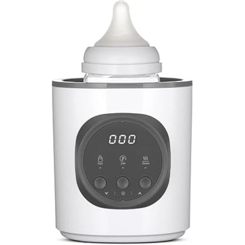 Vaundra Baby Bottle Warmer, Fast Baby Bottle Warmer for Breastmilk and Formula