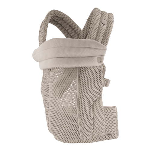 Infantino Honey Blossom Baby Carrier, Ergonomic Carrier, Adjustable Seat, Infant to Toddler 7–40 lbs, Unisex, Moon Beam