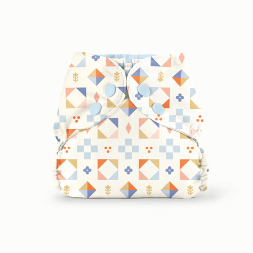 Esembly Recycled Diaper Cover (Outer) + Swim Diaper - Size 1 (7-17 Lbs)