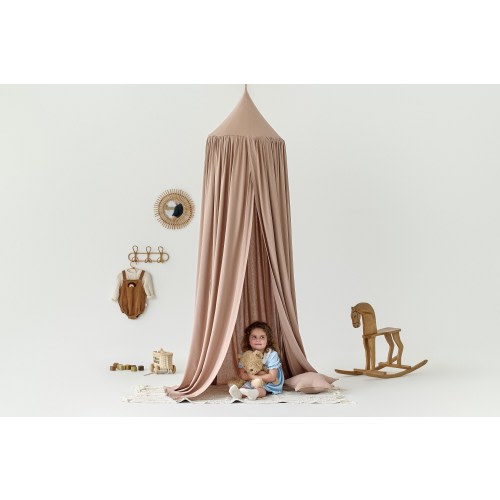 Baby Crib Canopy | Linen Hanging Canopy | Ceiling Canopy for Nursery | Canopy for Baby Bed | Boho Nursery Room Décor