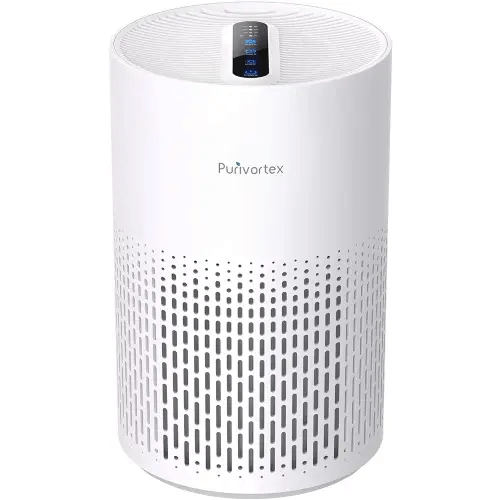 Air Purifiers for Home, H13 True HEPA Filter for Pollen, Smoke, Dusts, Pets Dander, Odor, Hair, Ozone Free, 20db Quiet for Bedroom, Living Room, SGS Certificaion - AC400 White