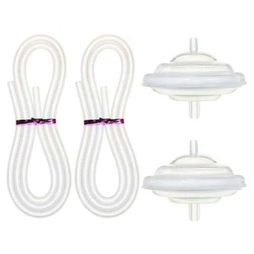 PumpMom-us Backflow Protector and Tubing for Spectra, Replacement Breast Pump Parts for Spectra S1 Spectra S2 Spectra 9 Plus (Not Original Spectra S2 Accessories)