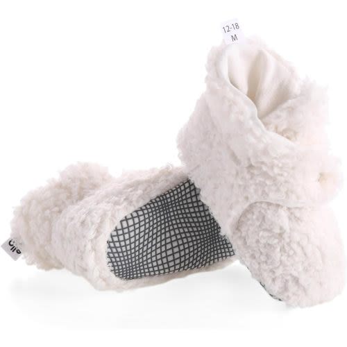 Ella Bonna Unisex Teddy Baby Booties Cotton Newborn Baby Socks Slipper Toddler Shoes, Infant Baby Girl Booties, Boy Socks