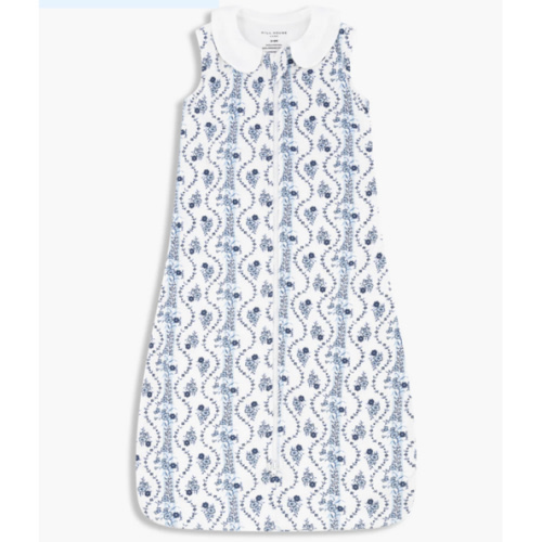 The Sleep Sack in Blue Vine Stripe