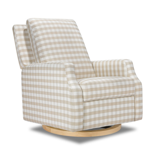 Namesake Crewe Recliner and Swivel Glider with Wood Base - 2Modern