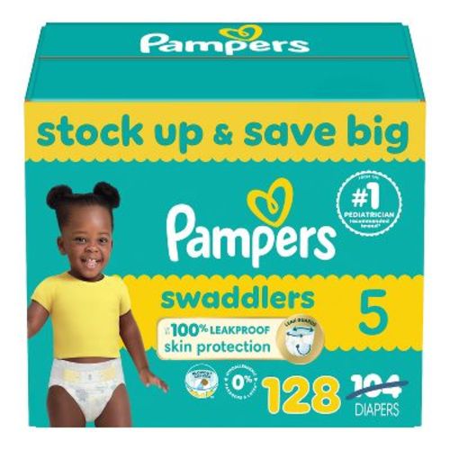 Pampers Swaddlers Sensitive Disposable Diapers - Size 2 - 148ct