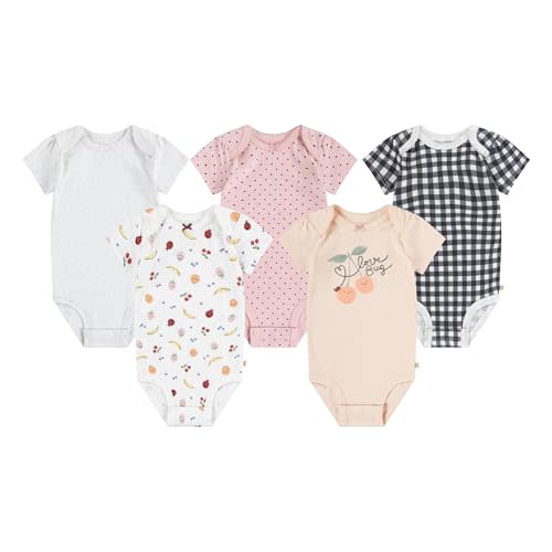 Huggies unisex-baby 5-pack Everyday Bodysuit