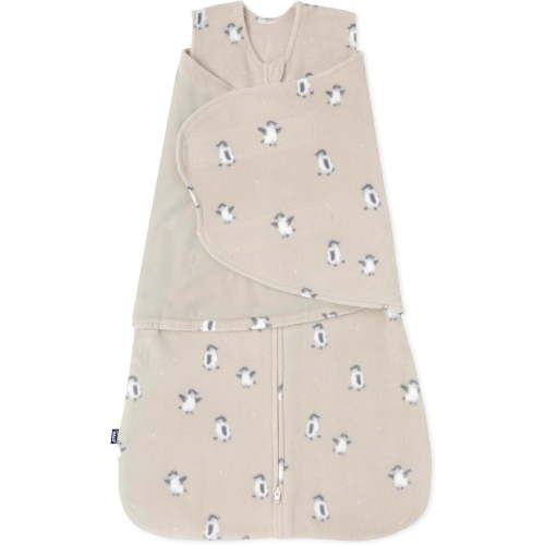 HALO® SleepSack® Swaddle, 3-Way Adjustable Wearable Blanket, TOG 1.5, Penguin Pals - Walmart.ca