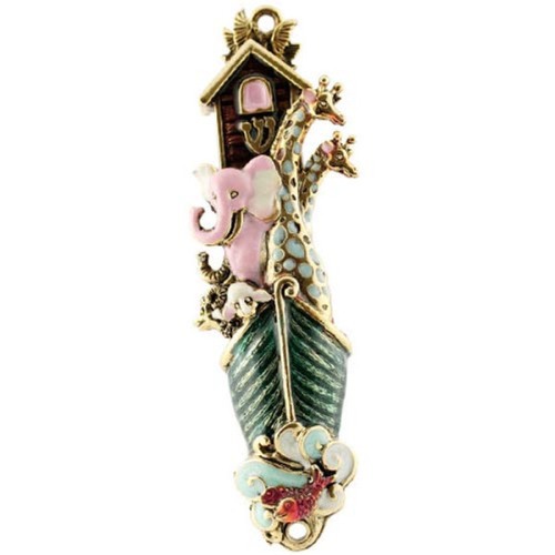 Petite Noah's Ark Mezuzah