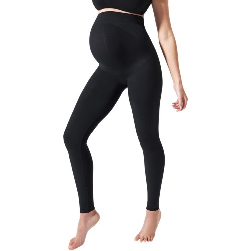BLANQI Everyday Maternity Belly Support Leggings, Medium, Black