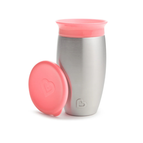 Miracle Stainless Steel 360° Sippy Cup, 10oz | Munchkin