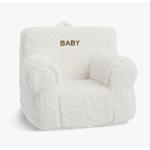 Pottery Barn Anywhere Chair® - Cream Sherpa, My First (1-2 years old)