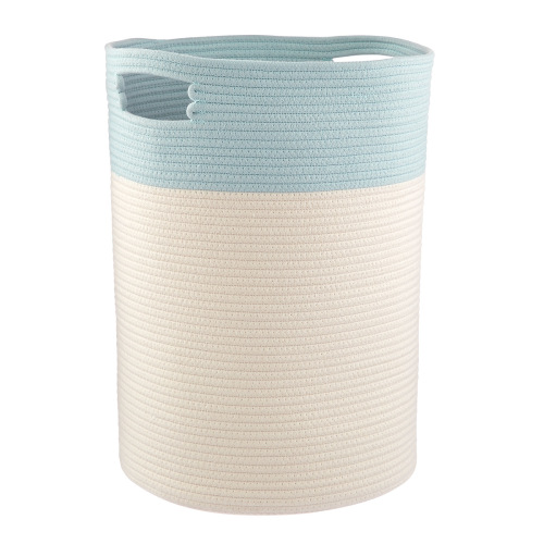 Jute & Cotton Rope Laundry Hamper | The Container Store