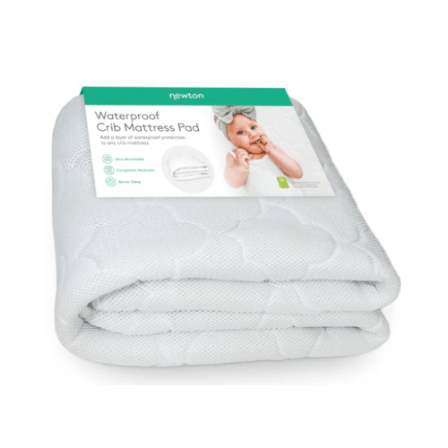 Newton Waterproof Crib Mattress Pad 2-pack