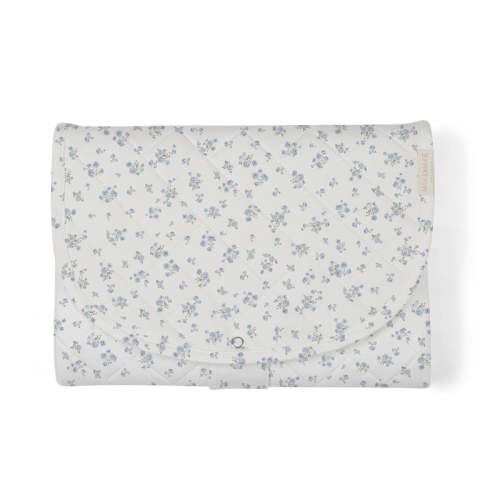 Organic Portable Changing Mat - Mini Roses