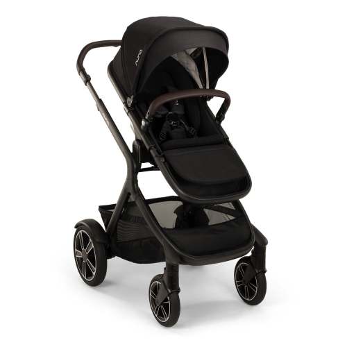 Nuna - Demi Next Stroller & Rider Board - Caviar with Chocolate