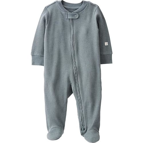 little planet by carter's Baby Sleep and Play Made with Organic Cotton - Slate Solid