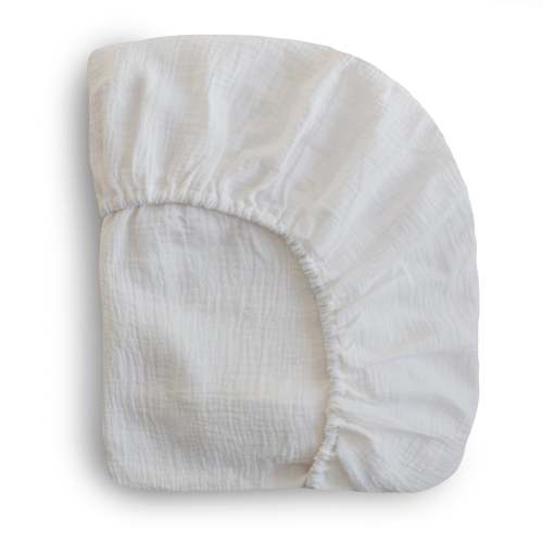 Extra Soft Muslin Crib Sheet – August + Willow