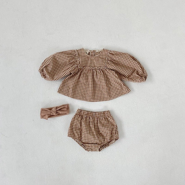 North Gingham Set