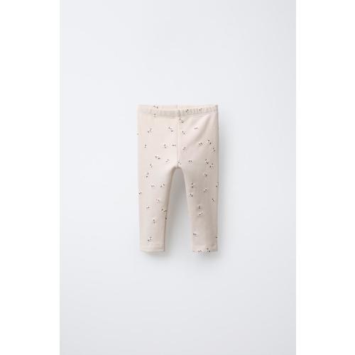 WARM FLORAL LEGGINGS - Pink | ZARA United States
