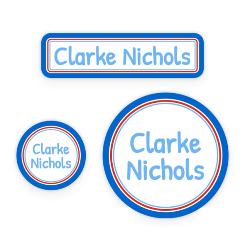 Bands Baby Labels Pack